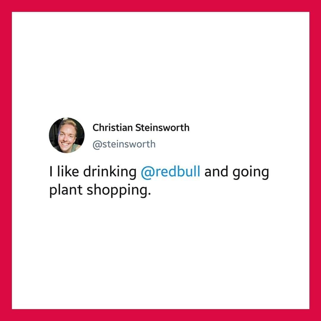 レッドブルさんのインスタグラム写真 - (レッドブルInstagram)「now this is the kinda wholesome day we're after 😂 🌿   #redbull #givesyouwings #plants #plantparents」8月18日 19時37分 - redbull