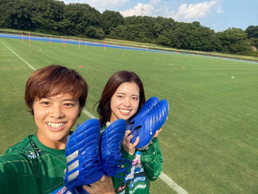 小林里歌子さんのインスタグラム写真 - (小林里歌子Instagram)「New color💙. . 夏はこれで乗り越えます☀️ いつもありがとうございます！ . #adidastokyo  #copa」8月18日 19時40分 - rikako__kobayashi