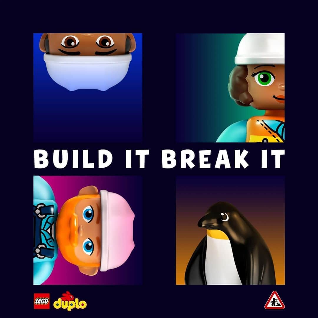 LEGOさんのインスタグラム写真 - (LEGOInstagram)「This song will get stuck in your head! Stream the new LEGO DUPLO single now 👷🏿‍♂️👷👷🏾‍♀️🐧 #BuildItBreakIt」8月18日 20時00分 - lego