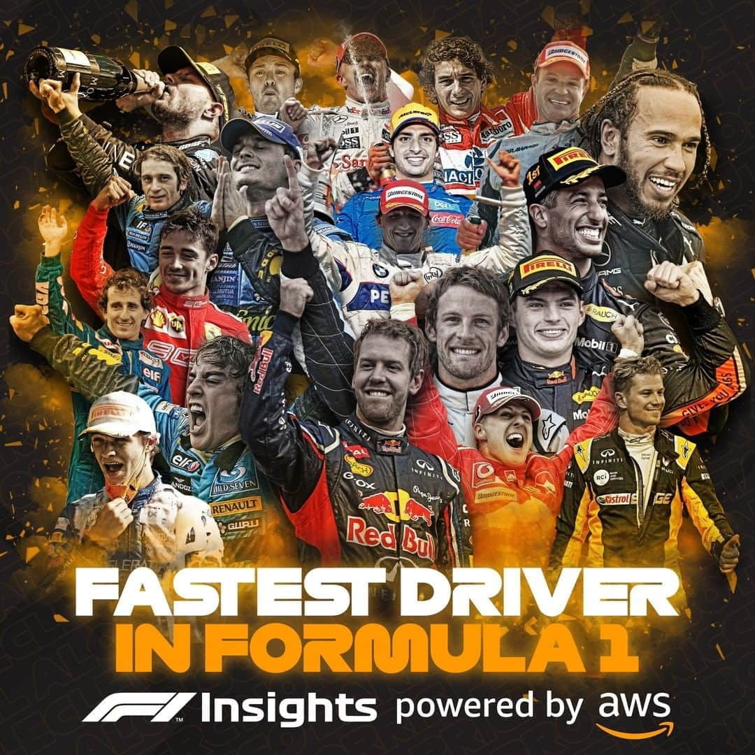 F1さんのインスタグラム写真 - (F1Instagram)「Who is the fastest of them all? 🚀 Swipe 👈 . F1 and AWS have teamed up to use machine learning to answer the perennial question 🤔 Tap the link in bio to read more 👀 . @amazonwebservices #F1 #Formula1 #Senna #Schumacher #Hamilton #Verstappen #Alonso」8月18日 20時01分 - f1