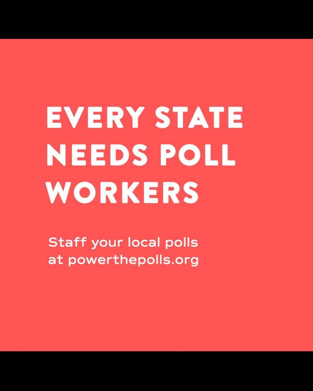 JR・ボーンのインスタグラム：「Poll workers are key to making sure every voter has a voice. Your community needs more of them. Help your family, friends, and neighbors vote safely by signing up to #PowerThePolls today at @PowerThePolls or https://www.powerthepolls.org/」