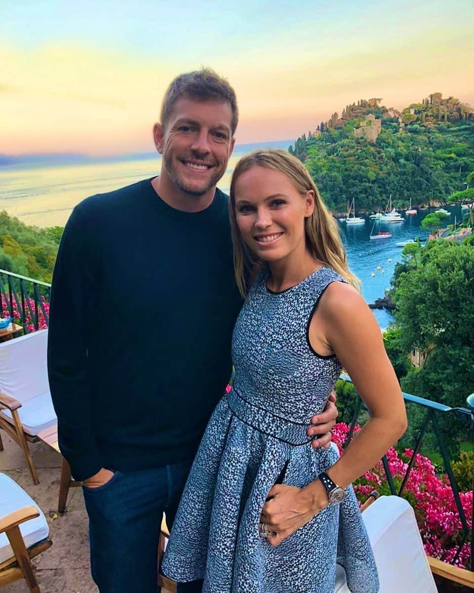 CarolineWozniackiさんのインスタグラム写真 - (CarolineWozniackiInstagram)「‪Date night with my hubby❤️ @davidlee」8月19日 5時53分 - carowozniacki