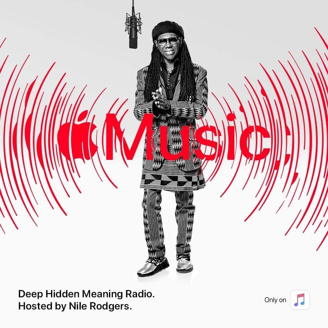 ナイル・ロジャースさんのインスタグラム写真 - (ナイル・ロジャースInstagram)「Join me on @applemusic for the world premiere of Deep Hidden Meaning today at 6 pm pst / 9 pm est. If you care about songs, this is for you!   Check out #DeepHiddenMeaning Radio on Apple Music 1. Hosted by me. Only on @AppleMusic - http://apple.co/nile  @merck_mercuriadis @hipgnosissongs @esegal44 @zanelowe @wilco #DanAdams #applemusicone」8月19日 6時05分 - nilerodgers