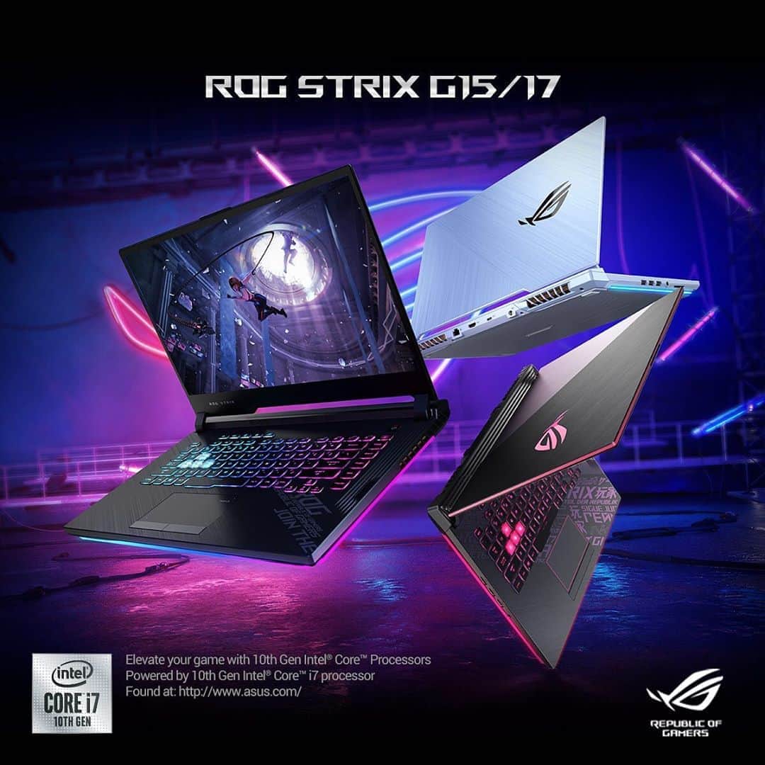 YingTzeさんのインスタグラム写真 - (YingTzeInstagram)「How You Like That ? 🔥 _  Introducing the ROG STRIX series powered by the latest 10th Gen Intel®️ processor cooled with liquid metal thermal compound which delivers exceptional speed, power, and performance! Featuring: #StrixScar 15/17 #StrixG STRIX G Electro Punk STRIX G Glacier Blue  #ROGBeUnstoppableMY #ROGMY #IntelGaming #ROGMYKOL  Where to buy: https://my.rog.gg/ROGStores Learn more: https://www.asus.com/my/Laptops/Gaming-Series-Products/」8月18日 22時04分 - yingtze