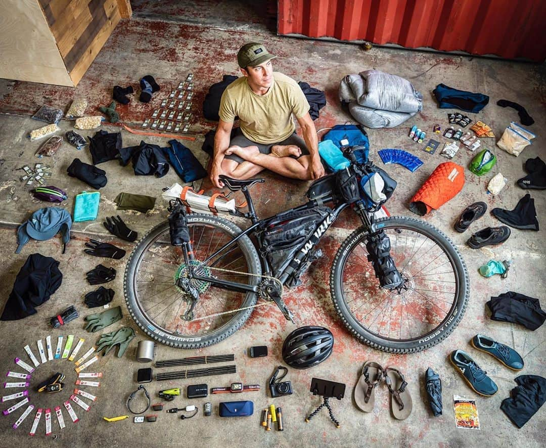 クリス・バーカードさんのインスタグラム写真 - (クリス・バーカードInstagram)「Tomorrow we culminate a year of planning, route building, training & stress as we attempt to cross 900KM+ of Iceland’s interior unsupported from the farthest Eastern shore to West. From the very moment we reached out to the cartographer to build the route we know it may not be possible. With the amount of deep river crossings (our route runs across every major one) , soft sand and heinous weather that stands in our way, success is unlikely.... but possible. I’m hopeful but realistic as this route has not been done by bike and is near impossible unsupported. The silver lining is that the process of preparing has taught me a lot & I am grateful for that and the people it’s drawn me close to. I’ve decided to forego fundraising in order to focus on survival and documentation of the experience for y’all. Thanks to all who have sent words of encouragement. We are gonna need it! The day before I left @chrisorwig stopped by and captured this moment before I packed up. The only things that’s missing is the 25lbs of food we are carrying!  Total bike weight ~ 70lbs Track our GPS in my bio link   @ericbatty @emilybatty1 @adammorka @sonyalpha @lululemonmen @srammtb @zippspeed @wahoofitnessofficial @iamspecialized @sonyxperia @schwalbetires @nangausa @icelandair @ridefarr @tailfincycling @revelatedesigns」8月18日 22時28分 - chrisburkard