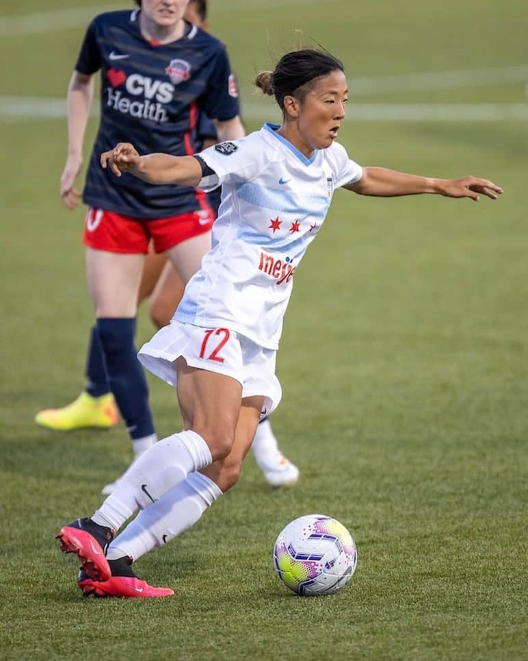 大儀見優季のインスタグラム：「⚽️💙」