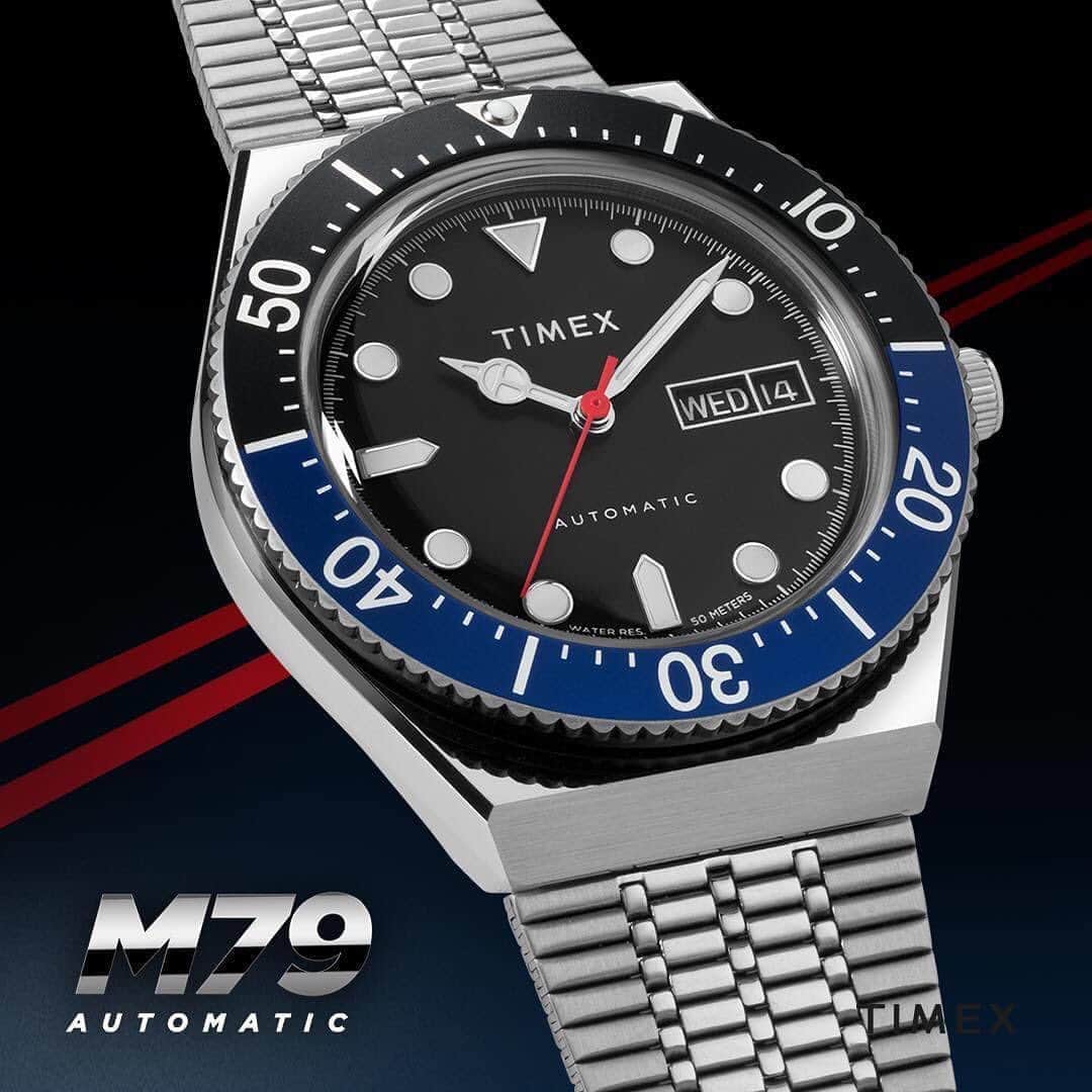 タイメックスさんのインスタグラム写真 - (タイメックスInstagram)「Our sold out M79 Automatic is back in stock, available now on timex.com.  ⌚: M79 Automatic #timex #wedontstop #M79 #automatic #watch」8月18日 23時32分 - timex