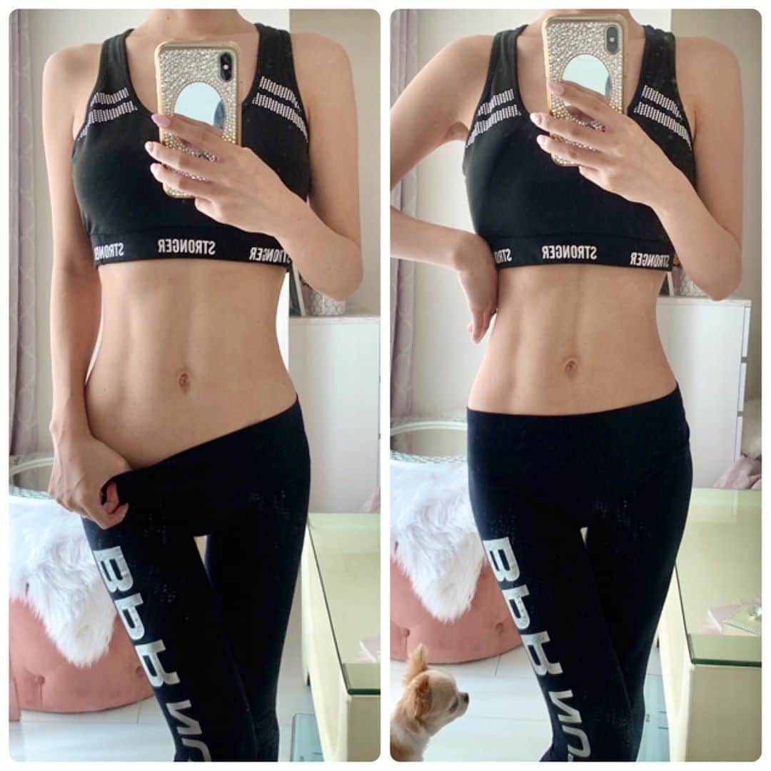 のインスタグラム：「いい感じに痩せてきたし いい感じにクビレも 出てきたから嬉しい〜🤣💓 . せっかくこんなに痩せれたのに 今年は水着きる予定がない👙 海とかプール行きたかったなぁ😭💦 . やっぱり痩せ菌💊最強だね 腸内環境から変えることは大切だ！ 好きな物食べてるのに ちゃんと数字落とせたもん🙌💕 . 痩せ菌を増やす方法は ハイライトにまとめてるよ！ . #腸内環境#腸内環境を整える #腸内環境改善 #痩せ菌#善玉菌#善玉菌ダイエット #ダイエット#ダイエット記録 #ダイエット垢」