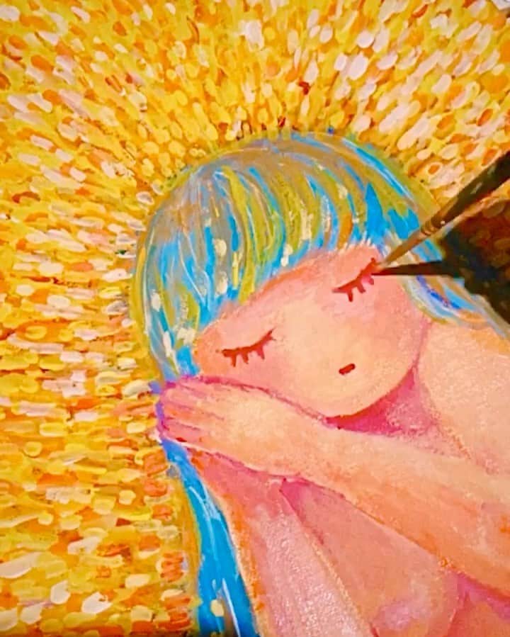 DAOKOのインスタグラム：「Forgiveness #drawing」