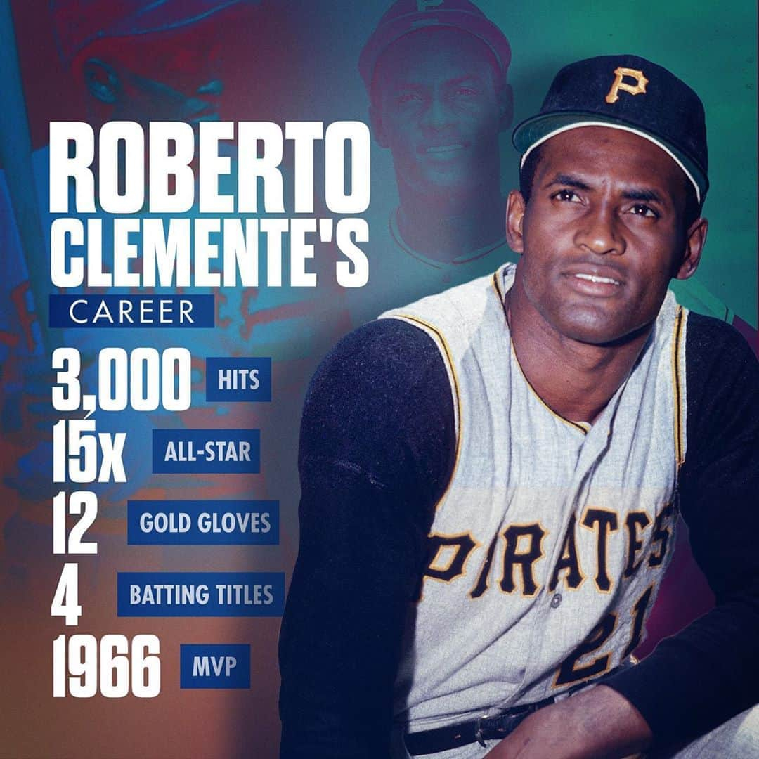 MLBさんのインスタグラム写真 - (MLBInstagram)「On what would have been his 86th birthday, we remember the iconic Roberto Clemente.」8月19日 1時14分 - mlb