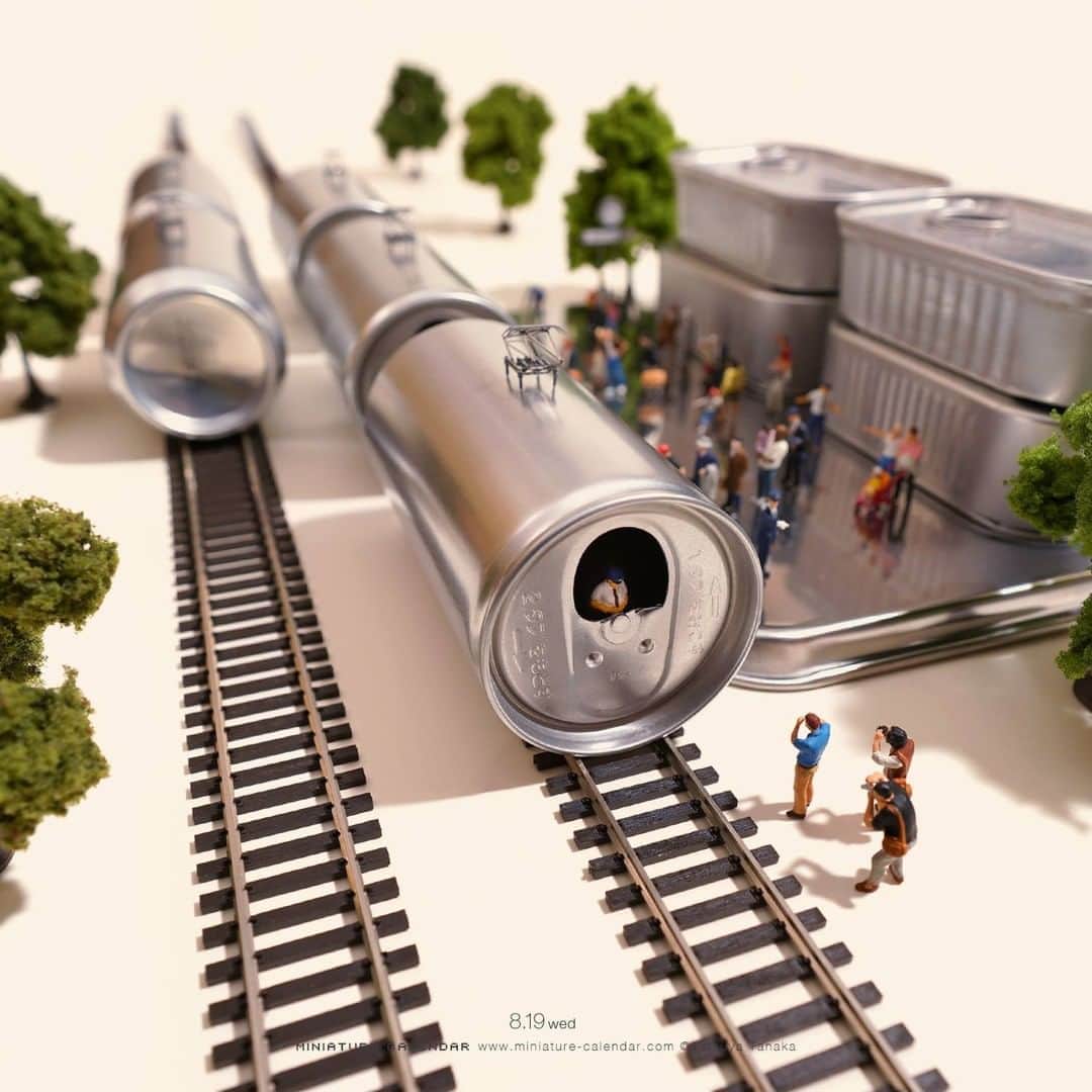 のインスタグラム：「⠀ “Canned Train” ⠀ 観光費で乗る缶コーヒー ⠀ #缶 #電車 #Can #Train ⠀」