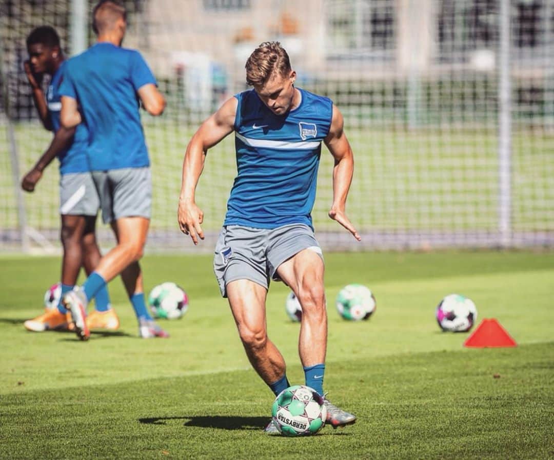 マキシミリアン・ミッテルシュタットのインスタグラム：「Nothing worth having comes easy🙏🏼💯#preseason#herthabsc#m17#work」