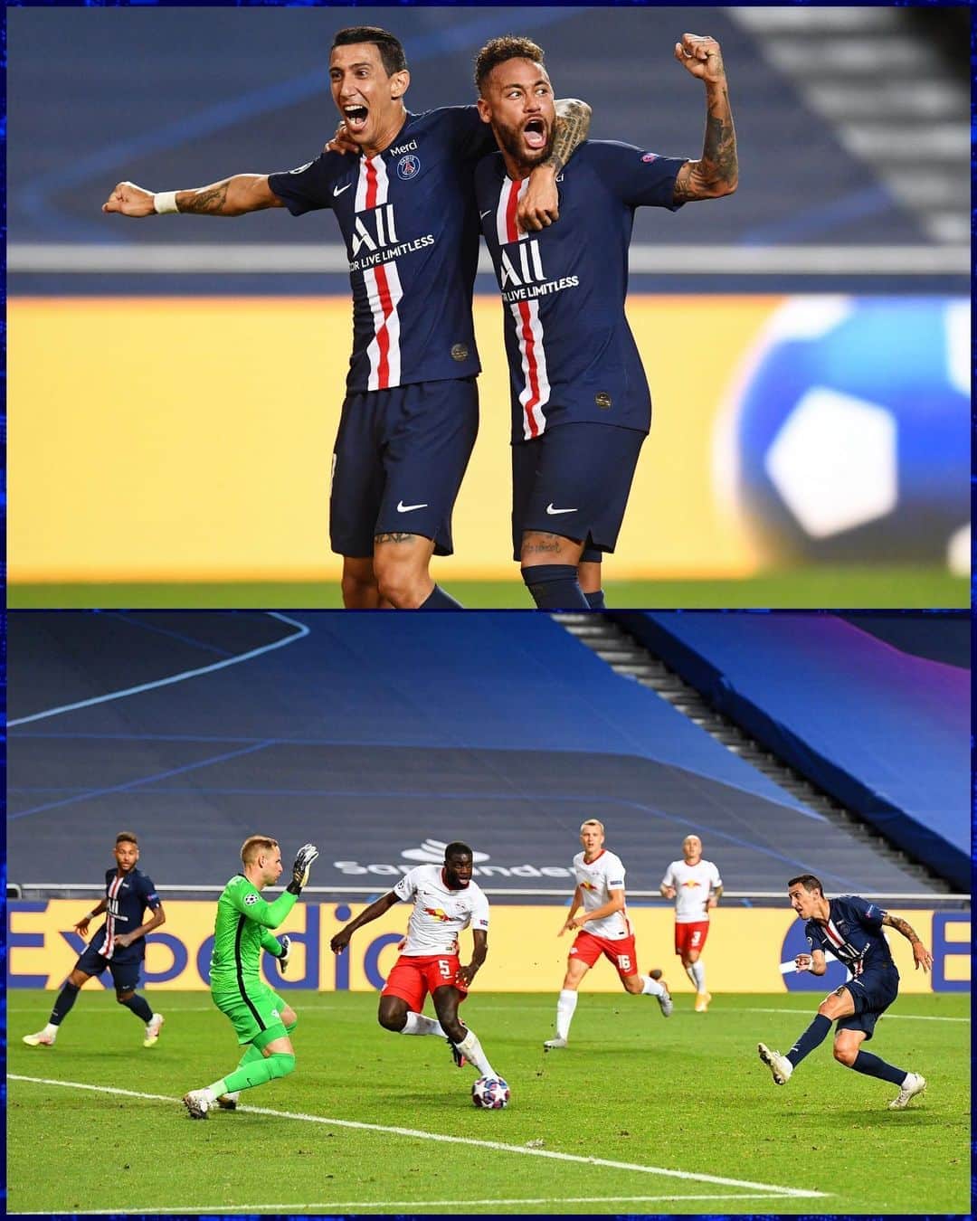 UEFAチャンピオンズリーグさんのインスタグラム写真 - (UEFAチャンピオンズリーグInstagram)「Assist or finish? 🤔  🎆 Dí Maria + Neymar 🎆  #UCL」8月19日 5時07分 - championsleague