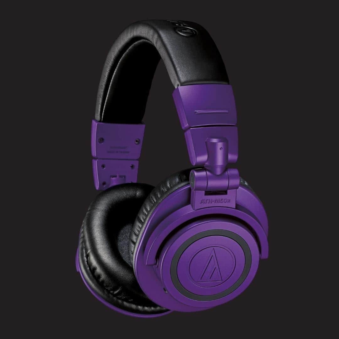 Audio-Technica USAさんのインスタグラム写真 - (Audio-Technica USAInstagram)「Add some color to your music with our brand-new ATH-M50xBT-PB purple/black headphones! Available for a limited time only, learn more in the link in our bio!⁠ .⁠ .⁠ .⁠ #AudioTechnica #Color #Music #Purple #ATHM50xBT #M50x #ATHM50xBTPB #M50xBTPB #Headphones #MusicGear」8月19日 5時20分 - audiotechnicausa