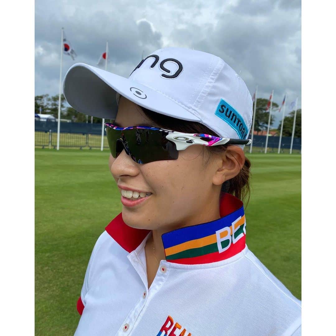 渋野日向子のインスタグラム：「スポーツで心をひとつに。  @oakley  #teamoakley  #fortheloveofsport」