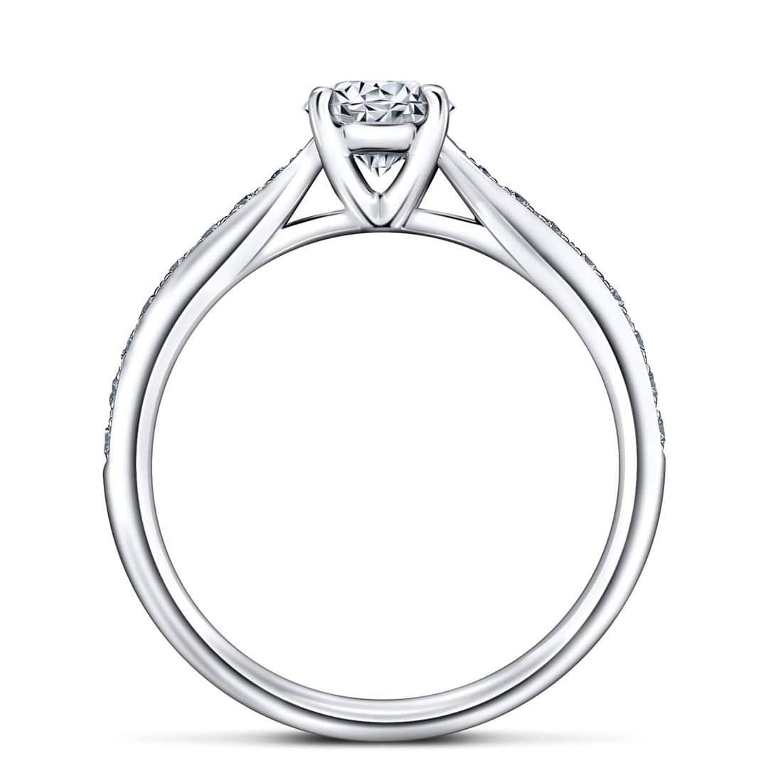 ラザール ダイヤモンド ブティック公式 | 婚約・結婚指輪さんのインスタグラム写真 - (ラザール ダイヤモンド ブティック公式 | 婚約・結婚指輪Instagram)「運命の人に出合い、恋に落ち、ぬくもりあふれる時間を育むなかで、永遠の愛を誓った2人。誓いの言葉とともに必要なのは、愛の証でもあるエンゲージリング。  センターダイヤモンドの手前まで、丸みを帯びたままキュッとシェイプされたアームが特徴の「ウィル」。エッジの中にメレダイヤを規則的に配することで、極めてノーブルな印象に。  揺るぎない愛とこれからの幸せを願う気持ちを形にした「ウィル」は、愛の証として最もふさわしいリングです。  プロフィールのリンクからHPをご覧いただけます。﻿ → @lazarediamond_boutique  #lazarediamond #ラザールダイヤモンド #世界三大カッターズブランド #結婚式準備 #花嫁 #bridaljewelry #全国のプレ花嫁さんと繋がりたい #結婚準備 #marry花嫁 #卒花 #プレ花嫁さんと繋がりたい #結婚指輪 #マリッジリング #エンゲージリング #2020夏婚 #大人婚 #令和婚 #2020秋婚 #2020冬婚 #marriagering #新婚生活 #結婚指輪探し #ブライダルジュエリー #指輪探し #エタニティリング #婚約指輪探し #結婚指輪選び  #婚約指輪選び #結婚報告 #結婚準備記録」8月19日 16時00分 - lazarediamond_boutique