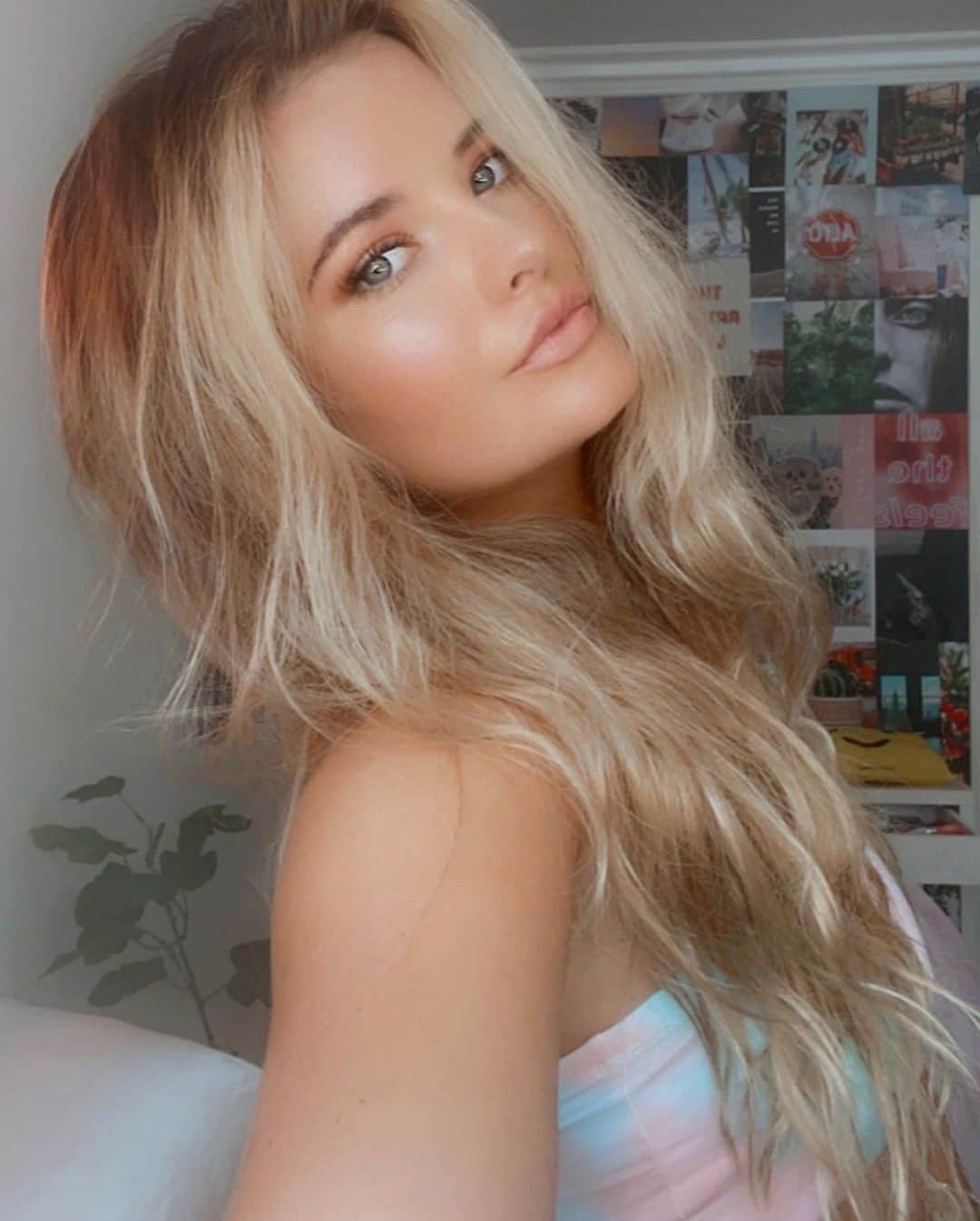 Brooke Marie Hylandのインスタグラム：「A @paigehyland1 wannabe ;) ———- 💇🏼‍♀️: @ascentiabeautyspa @hairbykaylak (use brooke20off for a discount on products)」