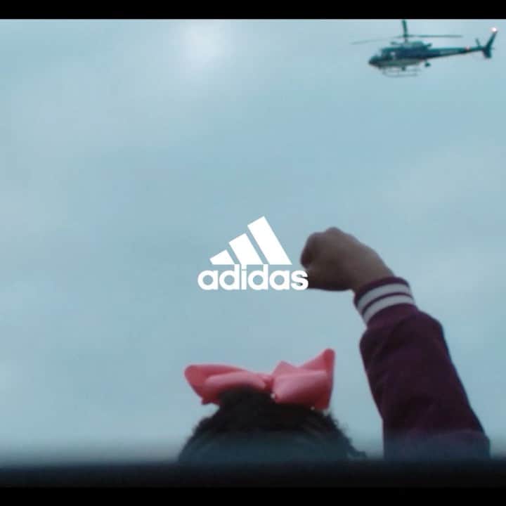 のインスタグラム：「“Play with more heart. Even more fire.”❤️🔥  @adidas   #READYFORSPORT   #CREATEDWITHADIDAS」