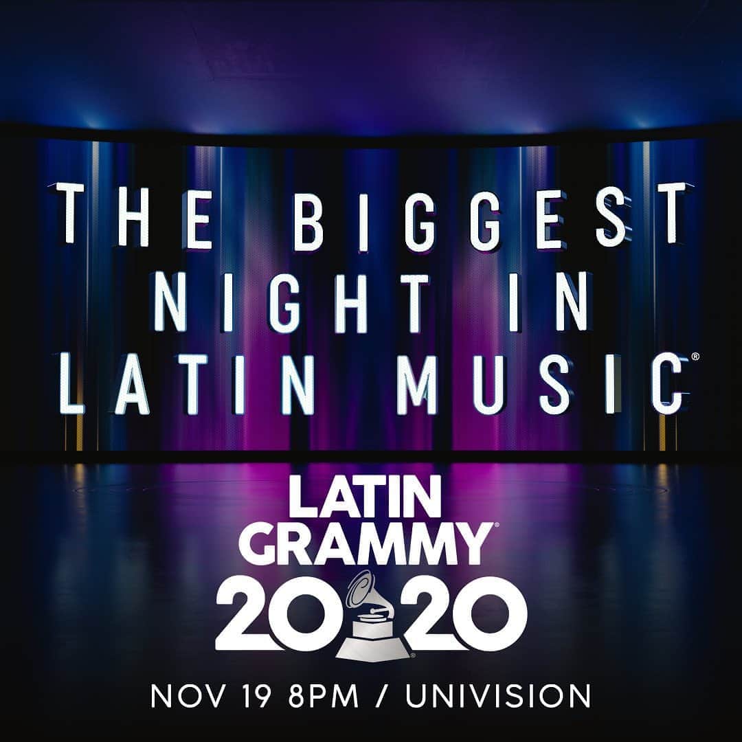 The GRAMMYsさんのインスタグラム写真 - (The GRAMMYsInstagram)「The Biggest Night in Latin Music is happening Thursday, November 19! 🎶   Watch the @LatinGRAMMYs on @Univision––8 p.m. ET/PT. 🙌  #LatinGRAMMY」8月19日 8時52分 - recordingacademy