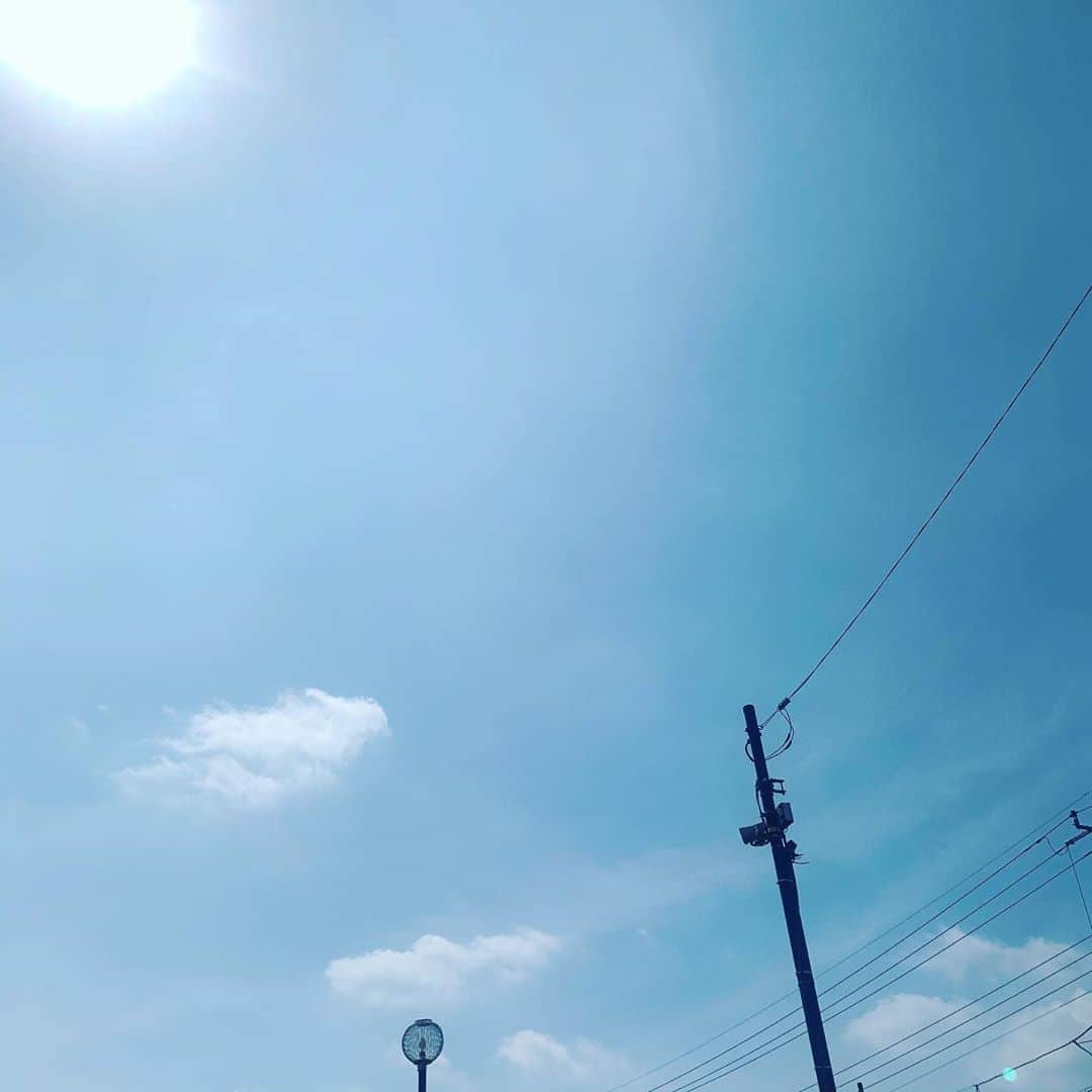 宙也さんのインスタグラム写真 - (宙也Instagram)「高気圧。」8月19日 10時42分 - chuya_aquarius