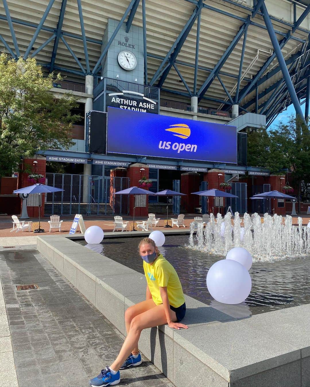 エカテリーナ・アレクサンドロワさんのインスタグラム写真 - (エカテリーナ・アレクサンドロワInstagram)「Cincinnati/Us Open 2020 edition 😷🗽🇺🇸 #cincytennis #usopen #tennis」8月19日 10時51分 - ekaterina_alexandrova94