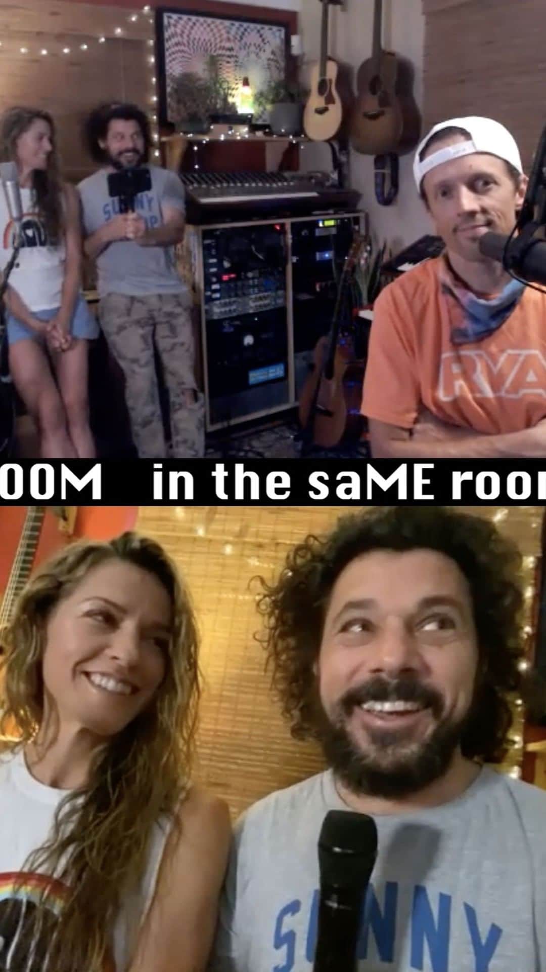 ジェイソン・ムラーズのインスタグラム：「with Special Guests Billy Galewood (@billygalewood) & Chaska Potter (@chachachaska). Jason & Friends stumble thru memories and high lights from being on @celebshowoff.  #celebshowoff #zoominthesameroom」