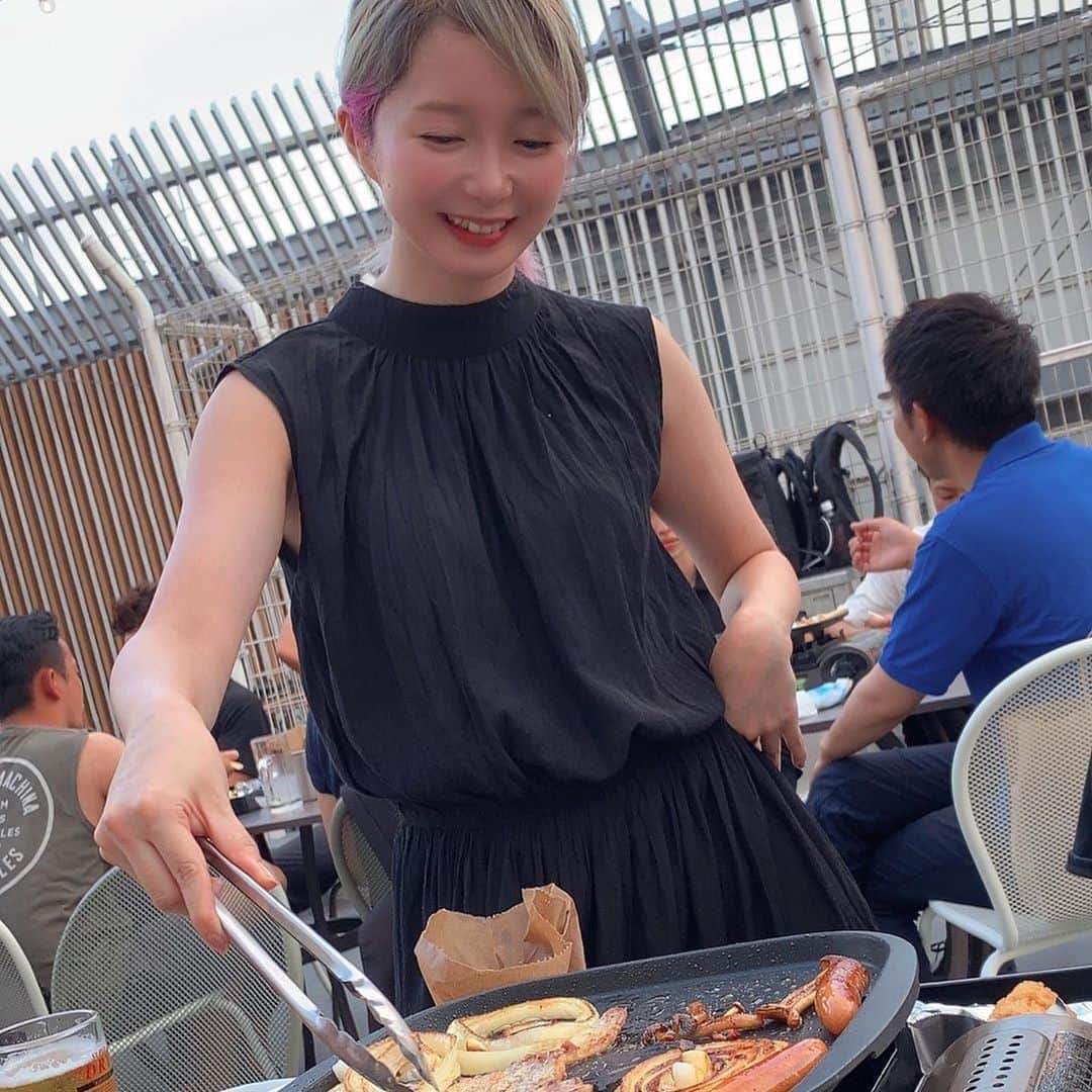 森田真結子さんのインスタグラム写真 - (森田真結子Instagram)「楽しかったねーん🍖🔥🍴🍺」8月19日 12時02分 - mayodarts