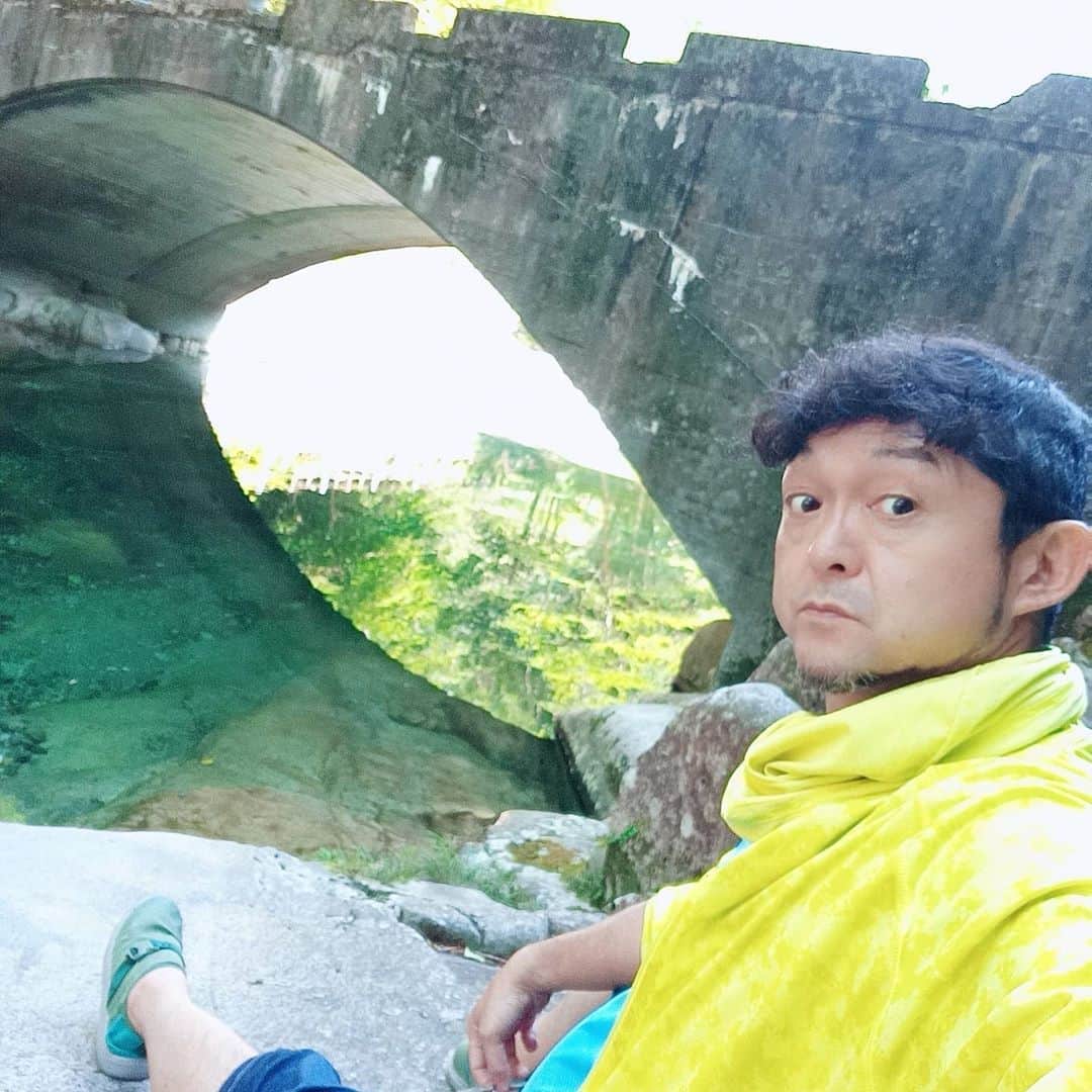 松本隆博のインスタグラム：「。 サイコー マイナスイオン 気分爽快 心機一転 人生遊歩道 今日からまた 頑張る！！ みんなありがとう」