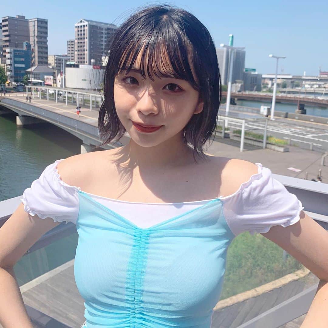 麻生果恩のインスタグラム：「何枚目が好き？？」