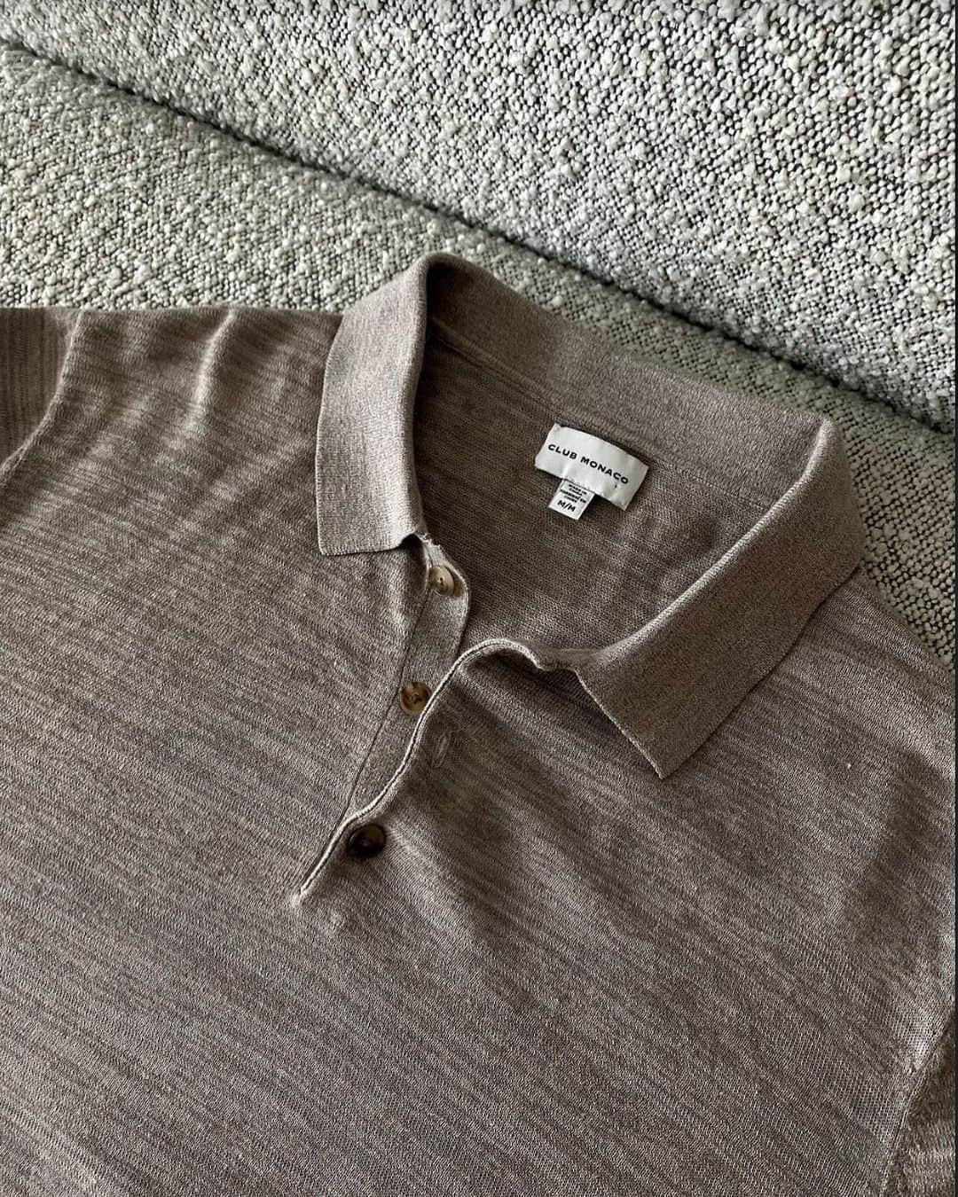 Club Monacoのインスタグラム：「Arguably the most iconic, classic piece just went up a notch. Meet the Long Sleeve Summer Polo.」