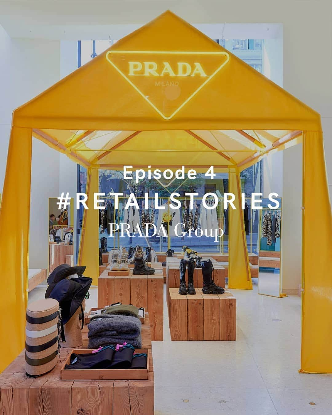 プラダさんのインスタグラム写真 - (プラダInstagram)「Explore the most recent Prada Pop-Ups with this dedicated #Remix, inspiring environments to engage our clients and make them feel protagonist of our #Retailstories.  Link in bio. #PradaGroup」8月20日 1時08分 - prada