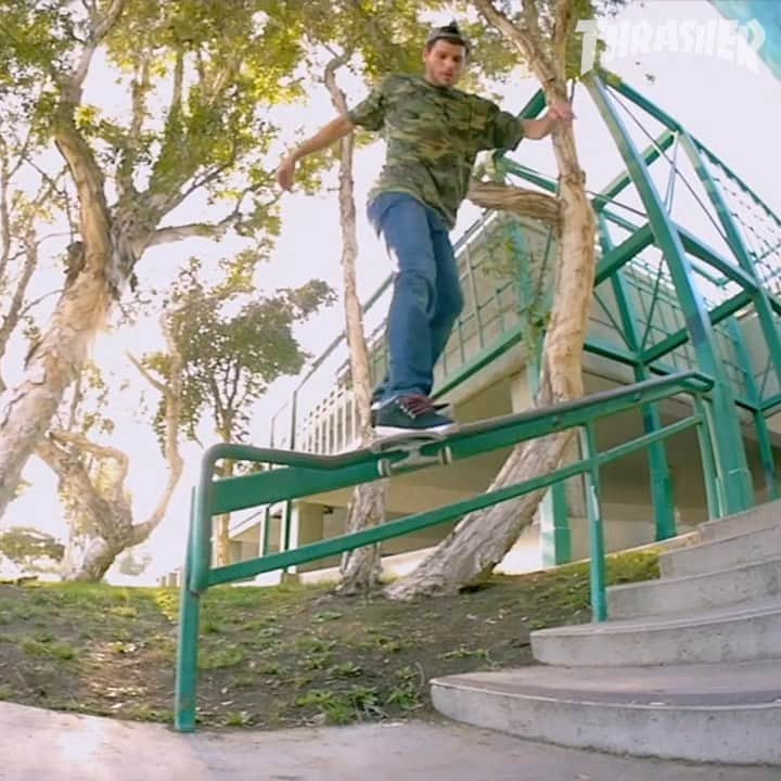 スラッシャーのインスタグラム：「Living Legend @mark_appleyard is still on top of the game 🏆 His new @globebrand part is LIVE on all Thrasher channels 📡」