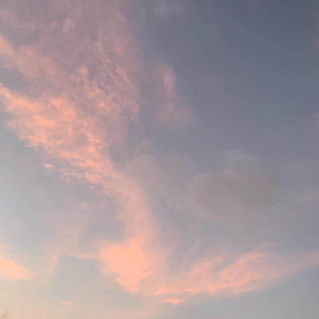 のインスタグラム：「#空　お散歩🚶🏼‍♀️𓂃ᐝ」