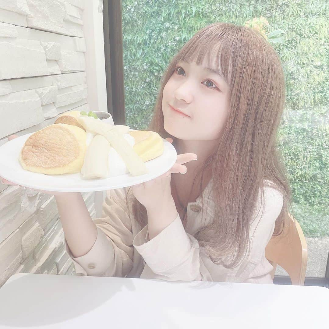 一ノ瀬陽鞠（ひまりん）さんのインスタグラム写真 - (一ノ瀬陽鞠（ひまりん）Instagram)「. ♡ . . . 載せ直しすぎたごめんね😇😇😇笑.  ぱんけーーきっ」8月19日 17時57分 - lespros_himari