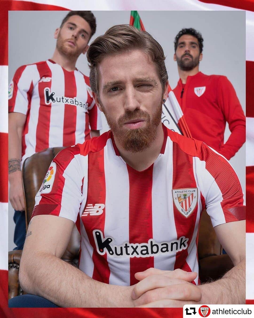 LFPさんのインスタグラム写真 - (LFPInstagram)「The lions have their new kit! 👕🦁🆕  ¡Los leones del @athleticclub ya tienen nueva piel! 👕🦁🆕  #Athletic #Muniain #Ibai #RaulGarcia #LaLigaSantander #LaLiga」8月19日 20時30分 - laliga