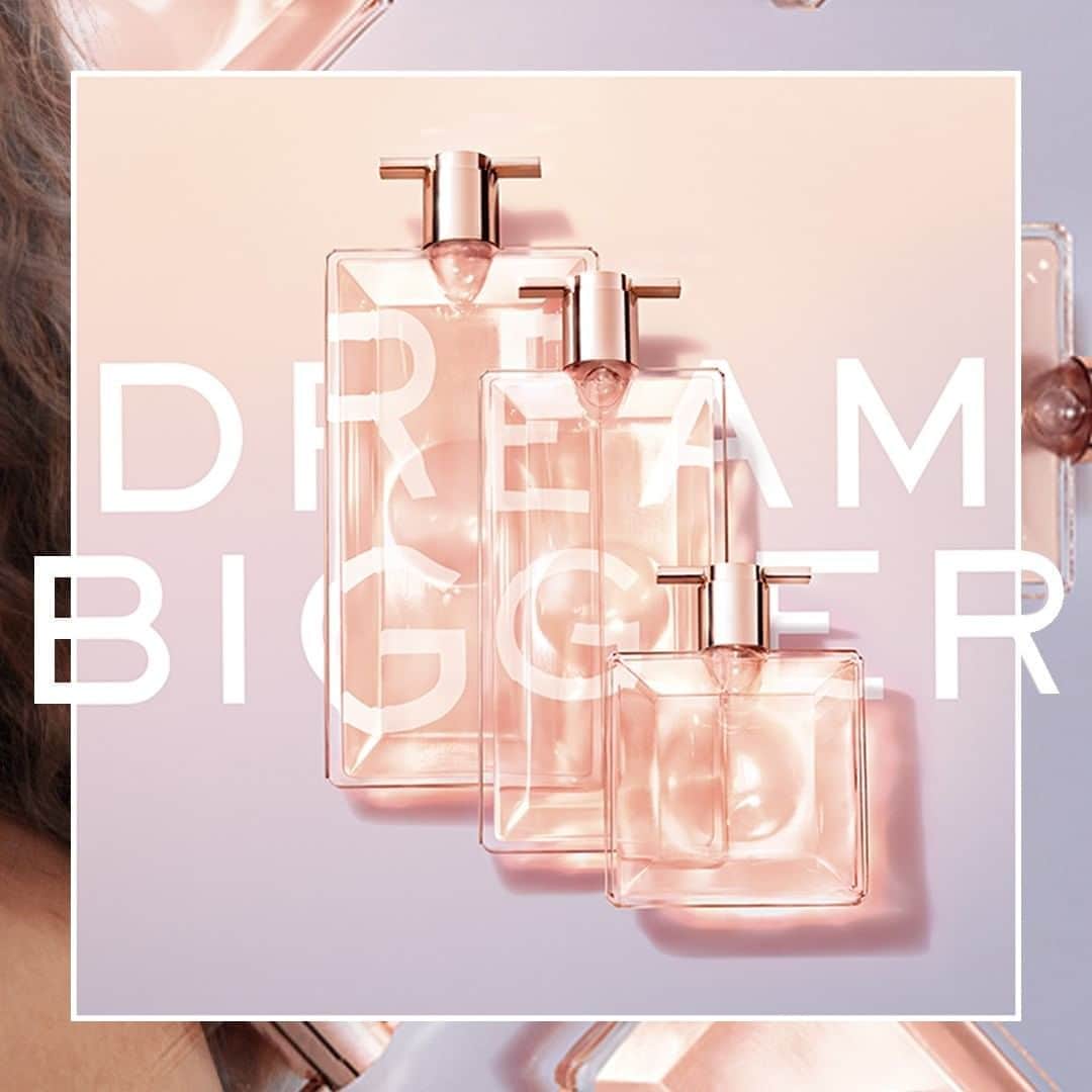 Lancôme Officialさんのインスタグラム写真 - (Lancôme OfficialInstagram)「No dream is ever too big, Idôle comes in a variety of sizes. The latest: Idôle 100ml, a bigger bottle fit for bigger dreams. What’s your favorite size? #Lancome#Idole#IdoleByLancome」8月19日 20時58分 - lancomeofficial