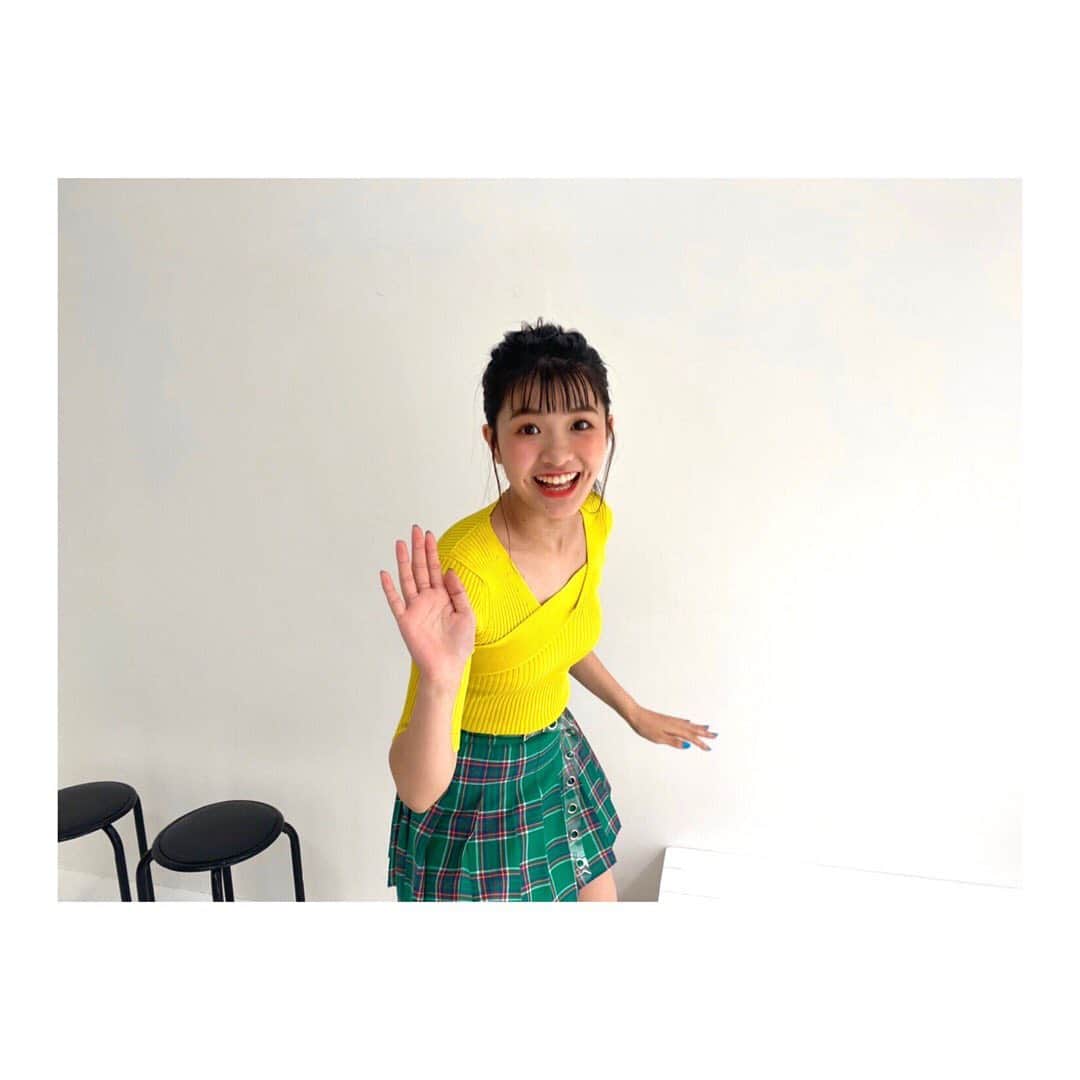 湊胡遥さんのインスタグラム写真 - (湊胡遥Instagram)「・ 💛💚 学校始まったーー嬉しい！」8月19日 21時00分 - koharu_minato61official