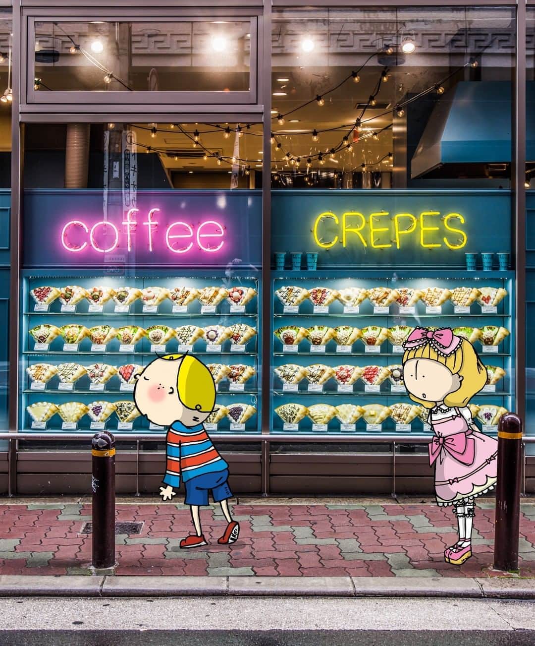 Osaka Bob（大阪観光局公式キャラクター）さんのインスタグラム写真 - (Osaka Bob（大阪観光局公式キャラクター）Instagram)「America Mura has so many cute little cafes. I haven't been to them all yet, but I'm trying☕️  アメ村には、外観も可愛くて美味しいカフェがたくさん😍今日はどこにしようかなぁ〜  ————————————————————— #maido #withOsakaBob #OSAKA #osakatrip #japan #nihon #OsakaJapan #大坂 #오사카 #大阪 #Оsака #Осака #โอซาก้า #Americamura #osakafoodie #アメリカ村 #アメ村カフェ #フォトジェニック #映えスイーツ #クレープ」8月19日 21時00分 - maido_osaka_bob