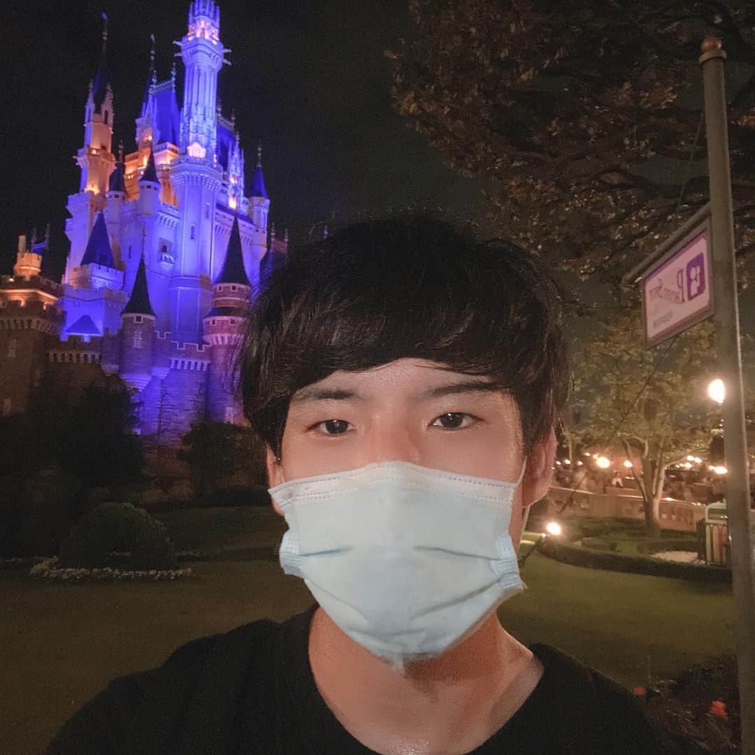 鈴木ゆゆうたのインスタグラム：「夜ディズニー」
