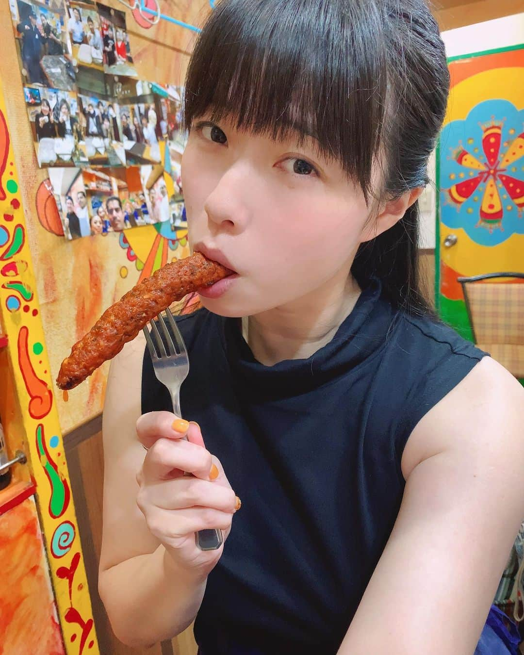 小田飛鳥さんのインスタグラム写真 - (小田飛鳥Instagram)「大好きなパキスタン料理屋さんで暑気払い🇵🇰☀️ ここのマトンカレーが一番スキ🤎! 暑い時こそ、身体温めて夏を乗り越えましょう^ ^🔥 #singha #singhabeer #mutton #muttoncurry」8月19日 21時36分 - asuka_oda_0320