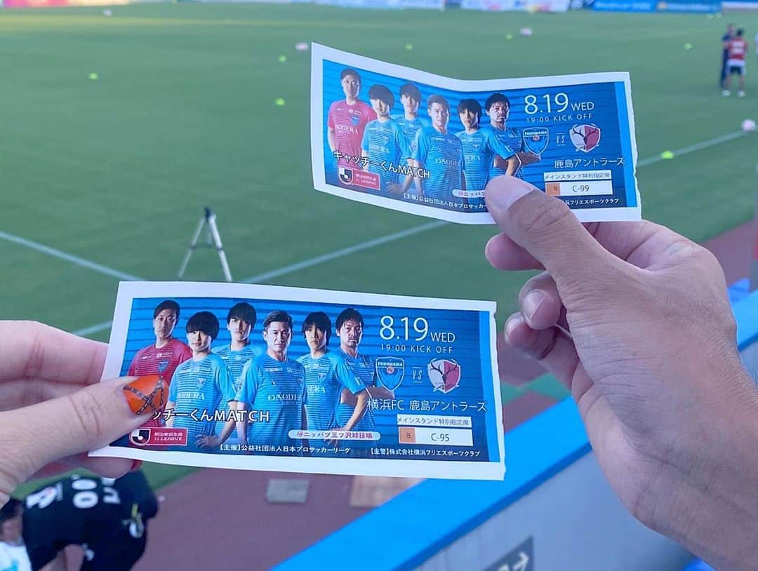 五位渕のぞみさんのインスタグラム写真 - (五位渕のぞみInstagram)「#サッカー観戦 ⚽️✨ ㅤㅤㅤㅤㅤㅤㅤㅤㅤ #明治安田生命Ｊ１リーグ #第11節 ✨🏆⚽️﻿ 📅 2020年8月19日（水） 🕜 19:00KO 🏟#ニッパツ三ツ沢球技場 #横浜FC 🆚 #鹿島アントラーズ  @yokohamafc_official @kashima.antlers @dazn_jpn @jleaguejp  ㅤㅤㅤㅤㅤㅤㅤㅤㅤ  ㅤㅤㅤㅤㅤㅤㅤㅤㅤ ㅤㅤㅤㅤㅤㅤㅤㅤㅤ ㅤㅤㅤㅤㅤㅤㅤㅤㅤ ㅤㅤㅤㅤㅤㅤㅤㅤㅤ ㅤㅤㅤㅤㅤㅤㅤㅤㅤ #J1 #yokohamafc #kashimaantlers #DAZN #DAZNフットボール #サッカー #サッカー観戦 #Jリーグ #dazn #サッカー女子  #ユニフォーム女子 #サッカー好きな人と繋がりたい #サッカー女子 #셀스타그램 #일본 #축구 #축구스타그램 #모델 #ニッパツ  #ユニビジョ @uni_bj #soccer_nozomi」8月19日 21時51分 - nonnon0319