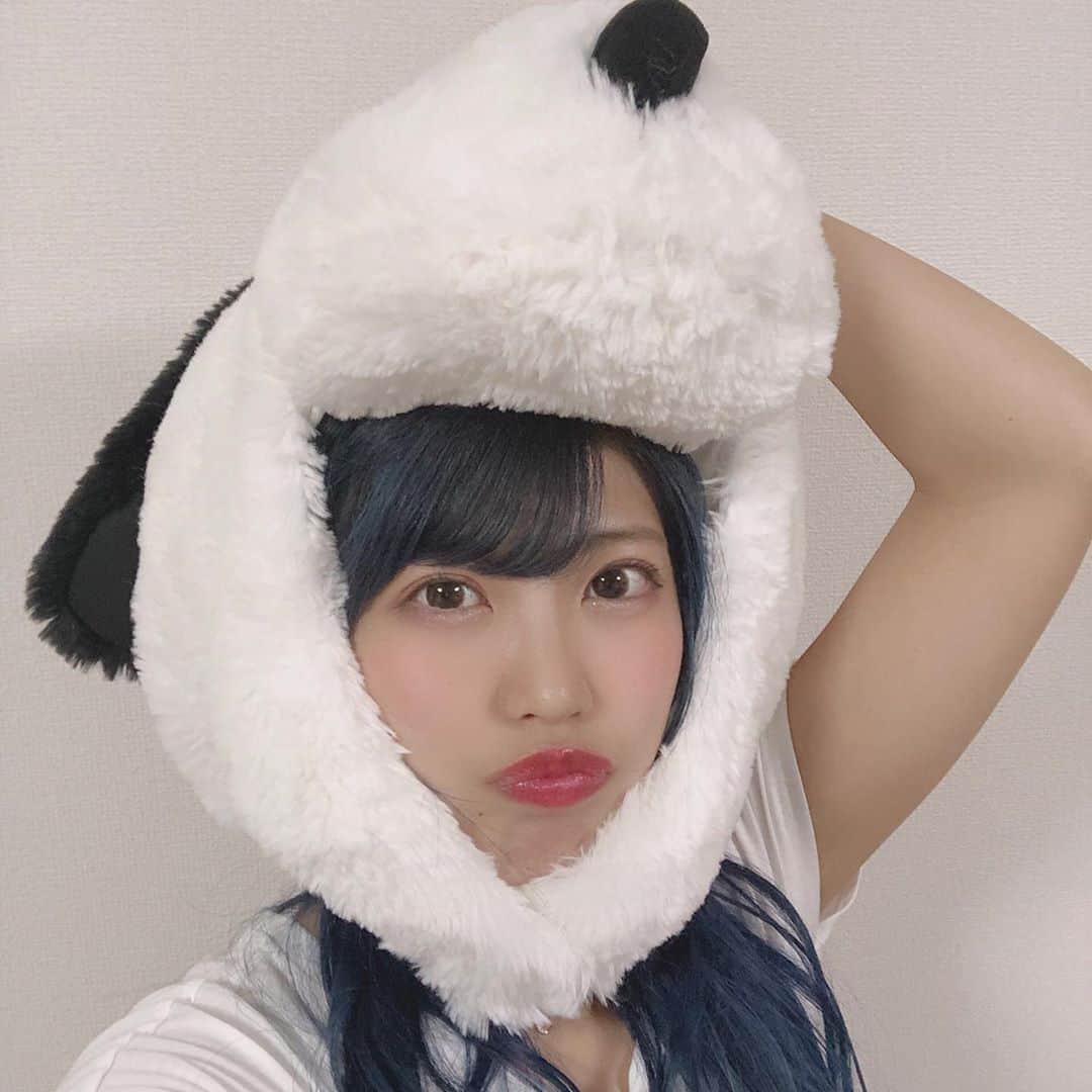 EON（梶野恵園）のインスタグラム：「﻿ ﻿ I'm  SNOOPY ！！！🐶🤍🖤﻿ ﻿ ﻿ ﻿(訳:ユニバ行きたい)」