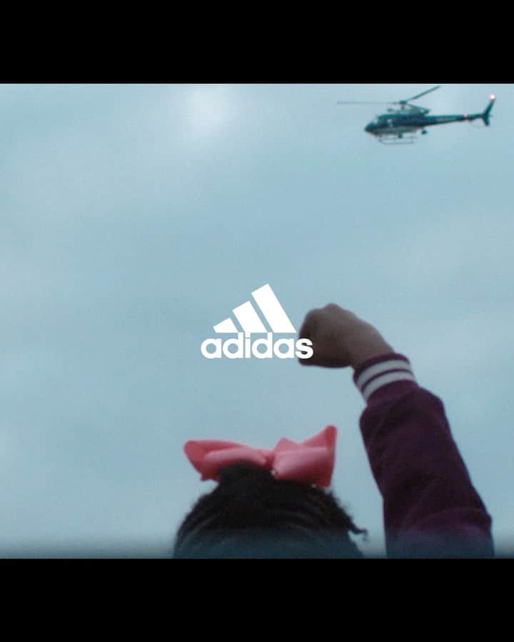 adidasのインスタグラム：「Sport might not be the answer. But it is a symbol of optimism and hope. Impossible challenges must be faced and overcome, and our reward is joy. #ReadyForSport」