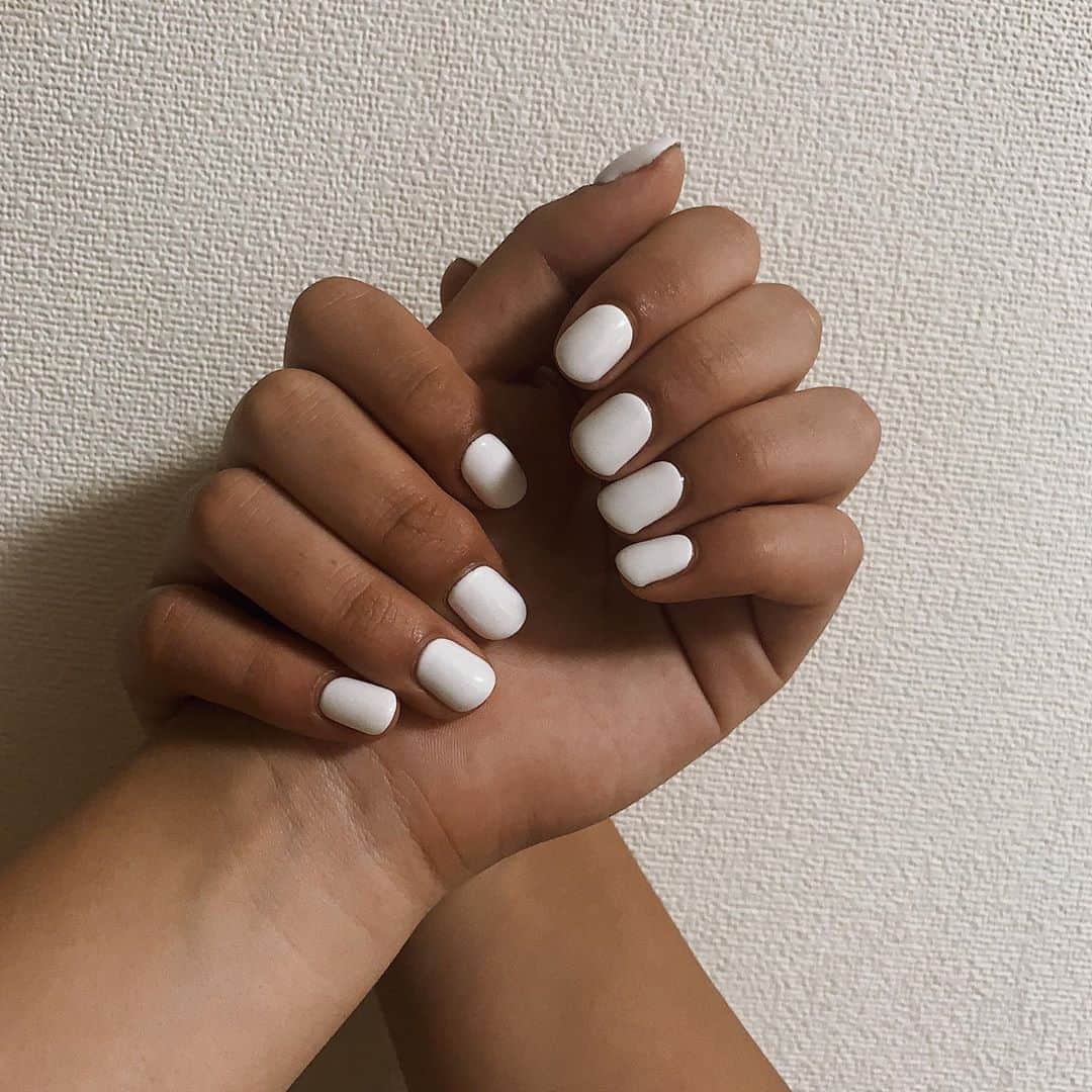 のインスタグラム：「new naill🤍」