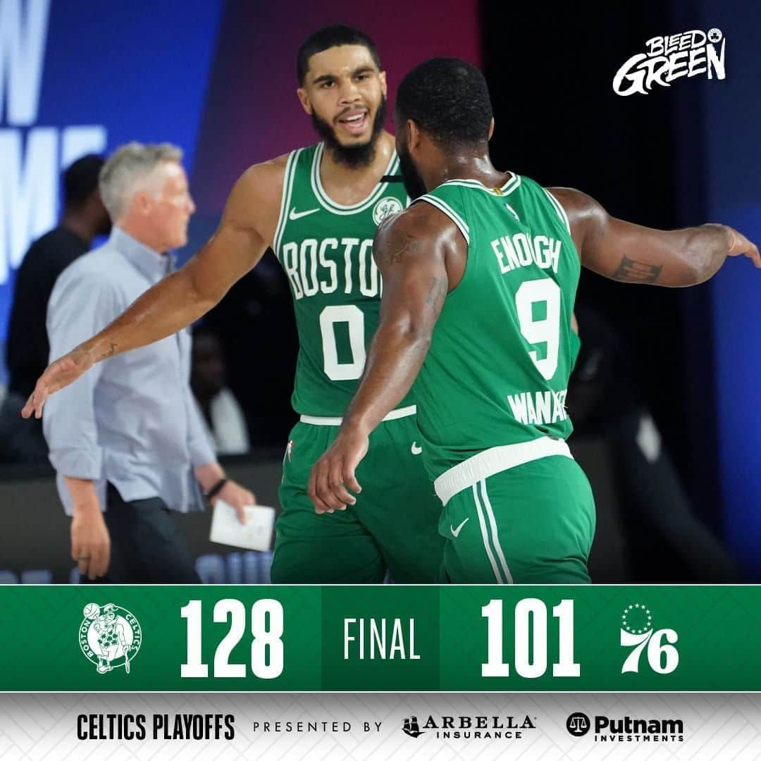 ボストン・セルティックスさんのインスタグラム写真 - (ボストン・セルティックスInstagram)「Gino Time in the bubble ☘️ #CelticsWin」8月20日 10時08分 - celtics