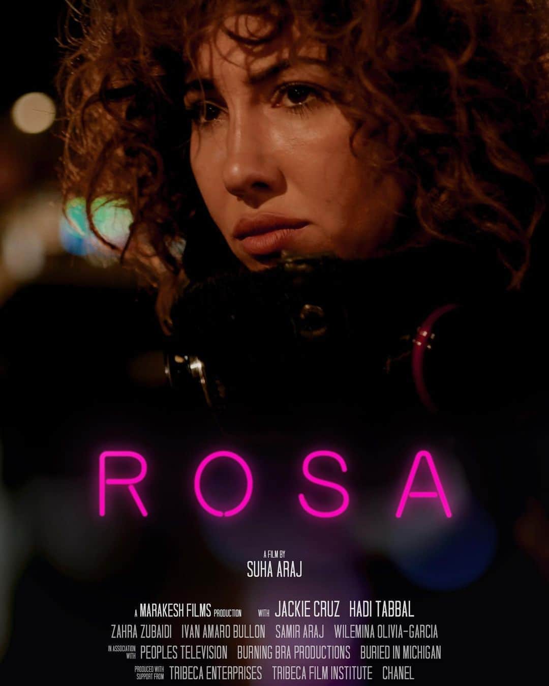 ジャッキー・クルーズのインスタグラム：「Our little baby, ROSA (@tribecafilmfestival Through Her Lens Winner), is premiering at the @BlackStarFest tomorrow, Aug 20, 10am (EST). We're also nominated for Best Short Film. Starring and EP'd by me. I want to thank everyone who helped make @rosa_the_movie. It’s was a family affair. Tickets are available under the link my bio!  www.blackstarfest.org/gravitaxis/   blackstarfilmfestival @marakeshfilm @suhamaria」