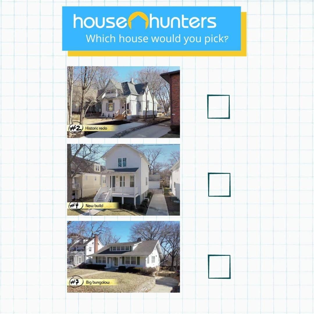 HGTVさんのインスタグラム写真 - (HGTVInstagram)「Join the hunt! Vote for your favorite house, then tune in tonight at 10|9c to see if your pick wins. #HouseHunters」8月20日 2時30分 - hgtv