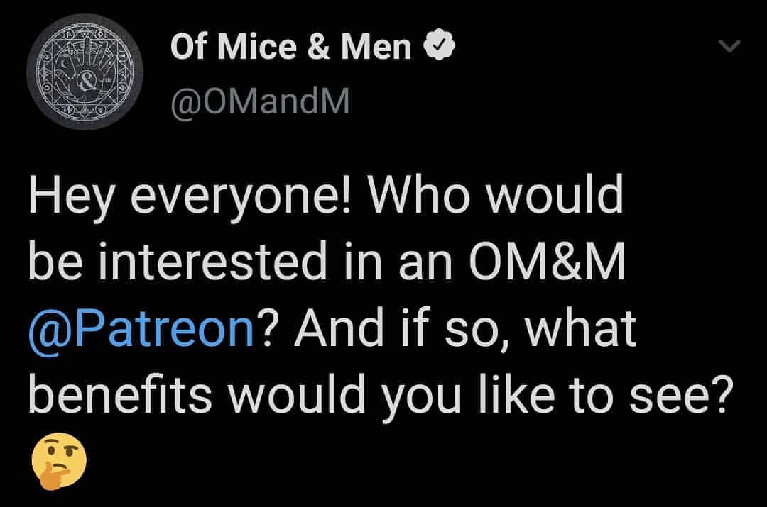 Of Mice & Menのインスタグラム：「🤔🤔🤔」