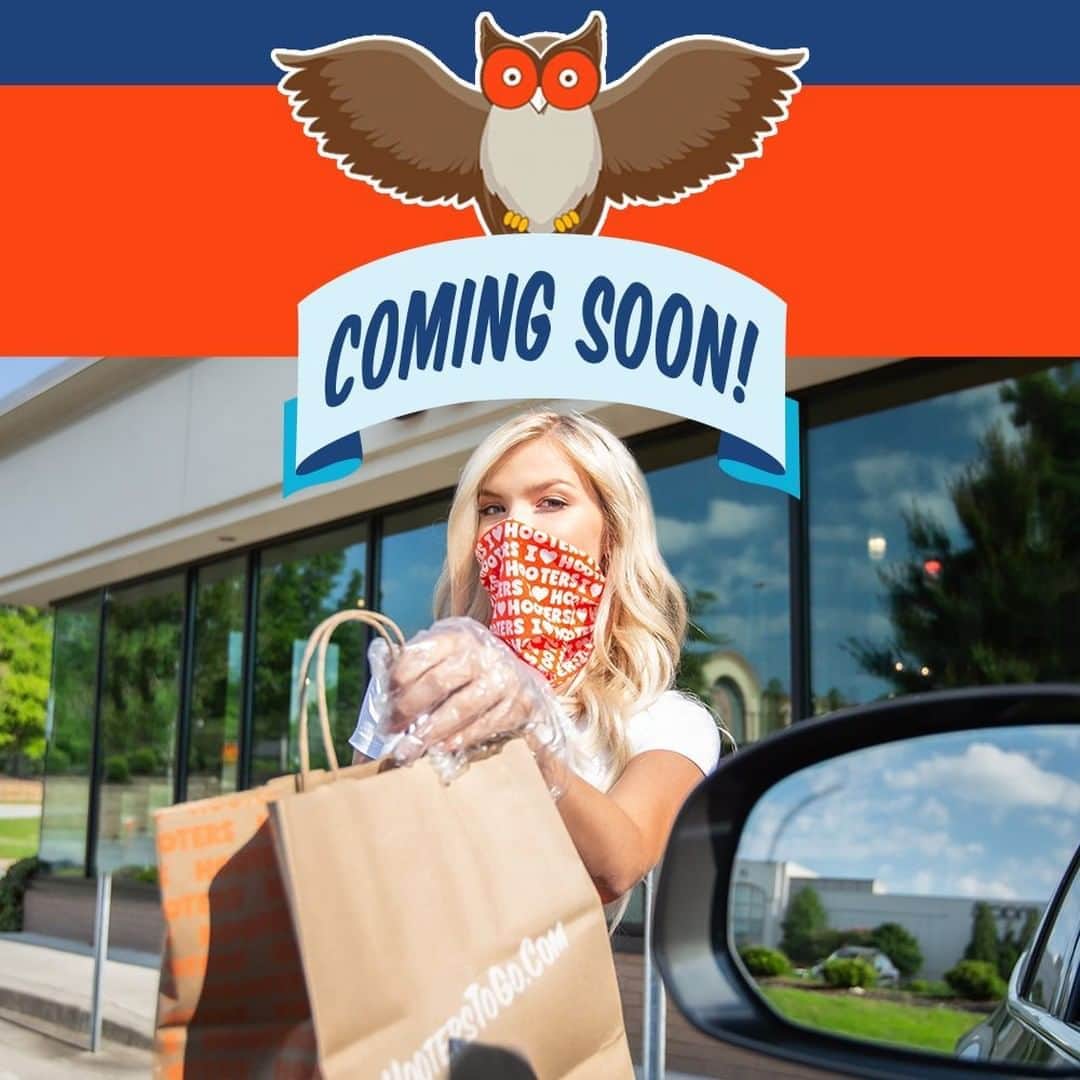 Hootersさんのインスタグラム写真 - (HootersInstagram)「We’re leveling up our takeout game.  Stay tuned for a whole new curbside experience!」8月20日 4時00分 - hooters