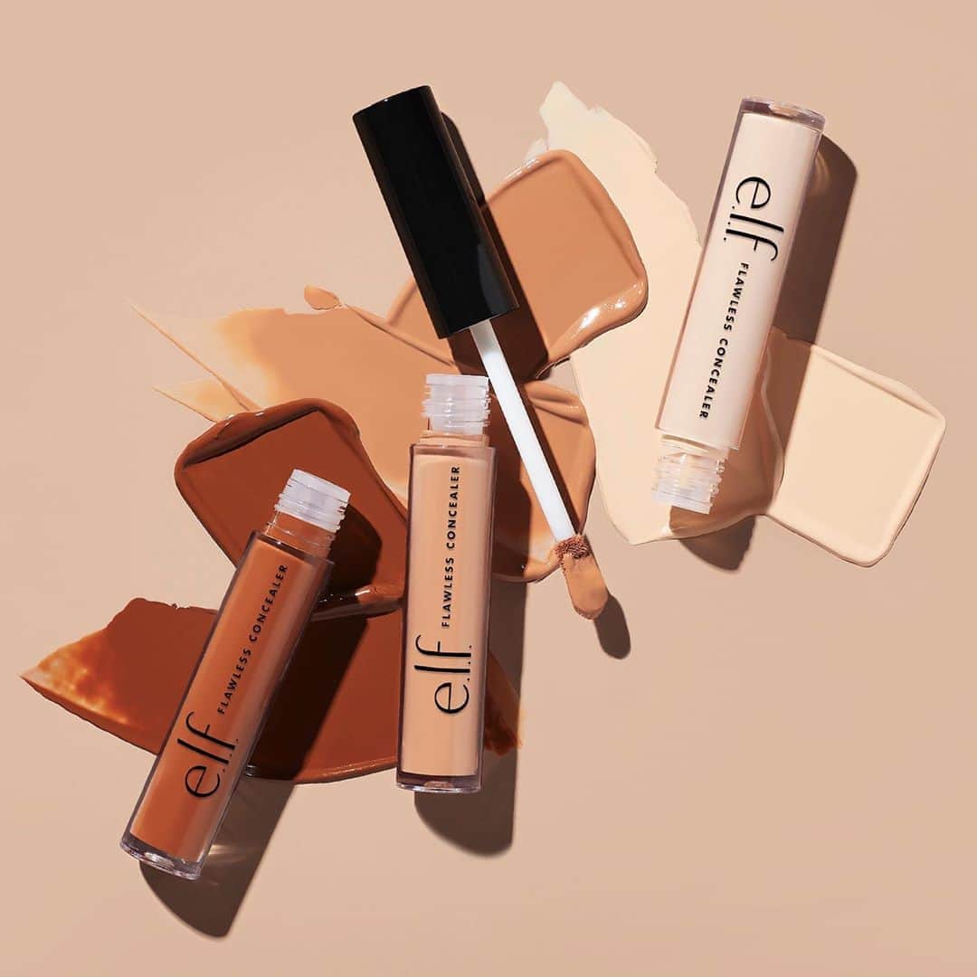 e.l.f.さんのインスタグラム写真 - (e.l.f.Instagram)「Our satin-finish Flawless Concealer provides natural coverage for your no-makeup, makeup look. Infused with Squalane to help moisturize and nourish the skin for lasting hydration. Available in 18 shades for $5. Tap to shop! ✨#eyeslipsface #elfingamazing #elfcosmetics #crueltyfree #vegan」8月20日 4時14分 - elfcosmetics